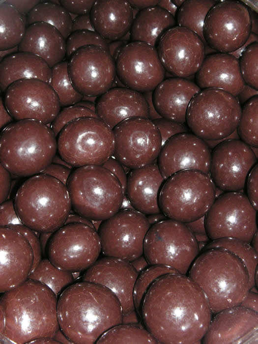 DARK CHOCOLATE MALTED MILK BALLS