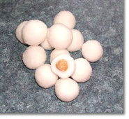 Cream Filbets, a favorite candy sometimes called snowballs