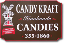 Our famous Candy Kraft sign
